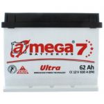 Акумулятор для автомобіля A-mega Ultra 6СТ-62R+