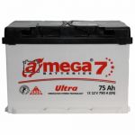 Акумулятор для автомобіля A-mega Ultra 6СТ-75R+